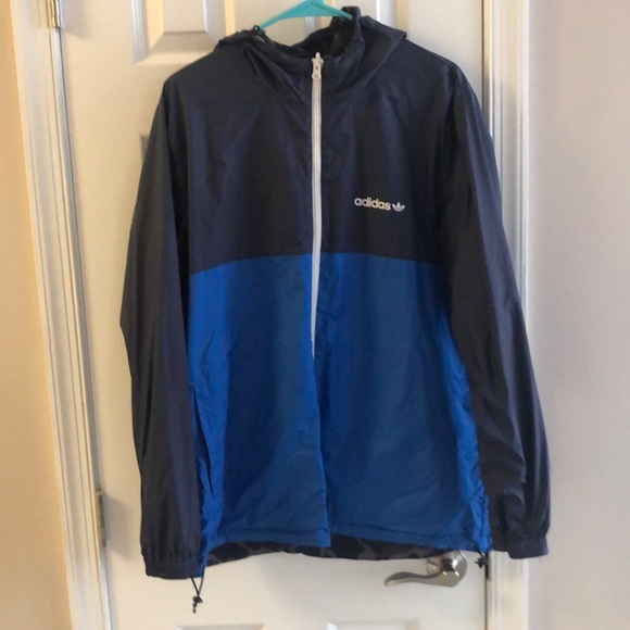 adidas originals on edge reversible windbreaker jacket